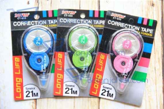 Correction Tape (Tipex) Joyko Long Life 21 Meter CT-533