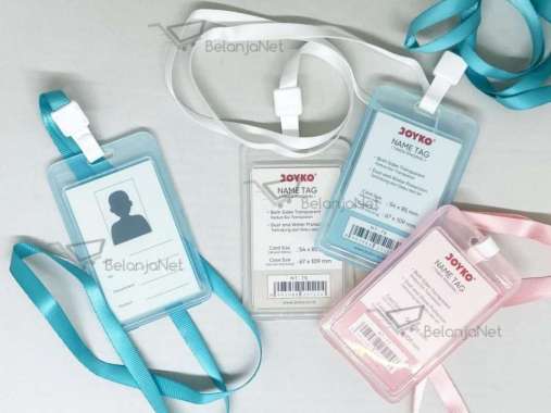 Name Tag |Tanda Pengenal |ID Card Holder Joyko NT-75 NT-76 NT-77 Putih