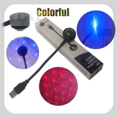 ACNF Lampu Mobil LED RGB Atmosphere Lamp Magic Ball - M9 Hitam