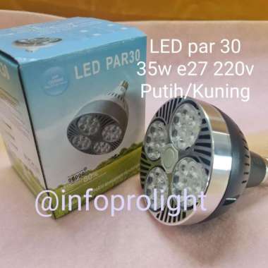 LED par 30 220v 35w E27 Skylite Putih/Kuning Kuning