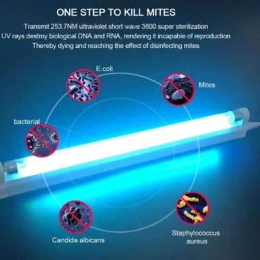 Refill lampu UVC T5 / T8 10w Ozone Mercury Gold Star T5 10w UVC