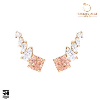 Anting Sandra Dewi Gold Morganite Collection Vol.2 EA210546