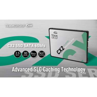 SSD TEAM - CX2 SSD 1TB | SSD SATA 1TB T253X6001T0C101 BEST SELLER Multicolor