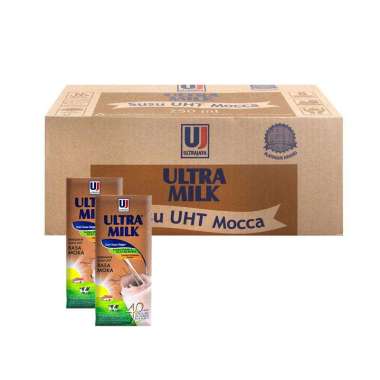 Ultra Jaya Susu Ultra Milk Susu UHT 250 ml Moka