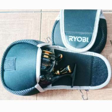 reel case pouch sarung pancing shimano daiwa ryobi L M S spinning & bc Shimano S