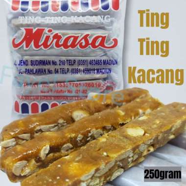 Permen Ting Ting Kacang Ting Ting Kacang Enting Kacang 250gr