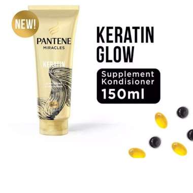 Pantene Miracles Keratin Glow Supplement Conditioner 150 ML