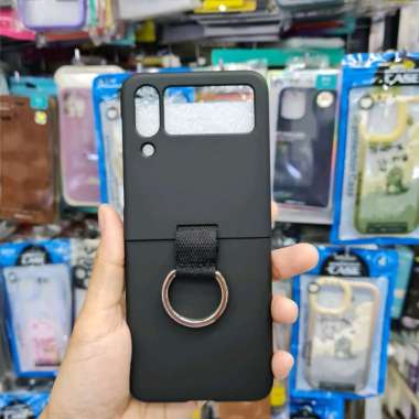 HardCase Casing Cincin Matte ShockProof Samsung Galaxy Z Flip 4 5G SAMSUNG Z FLIP 4 5G HITAM