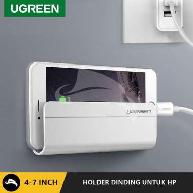 UGREEN 30394 WALL MOUNT PHONE HOLDER TEMPELAN DINDING DUDUKAN HP HANDPHONE