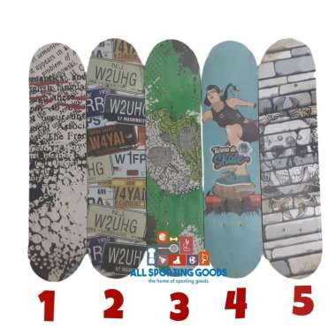 Papan Skateboard Fullset M Anak Remaja Dus Motif Cowo