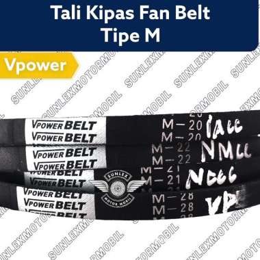 TALI KIPAS FAN BELT VBELT M21 M-21 M 21 MESIN CUCI VPOWER