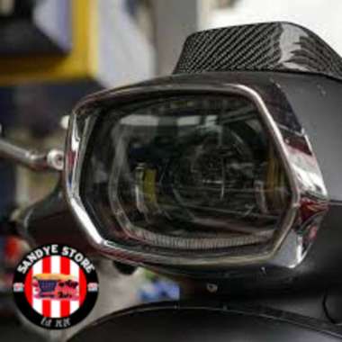Ring Lamp/Cincin Lampu Vespa S125/S150, LX, Primavera, Sprint, dan GTS Vespa LX Coating Hitam
