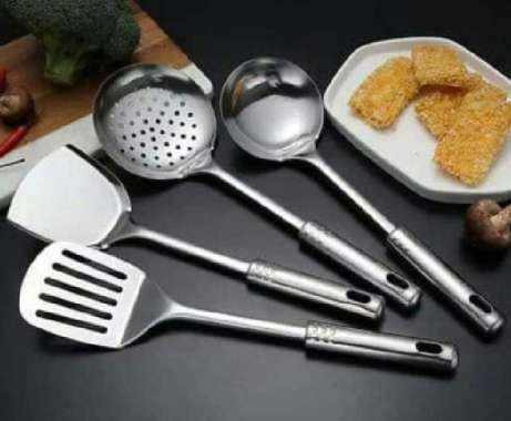 Set spatula stainless / set sutil stainless / spatula set sutil