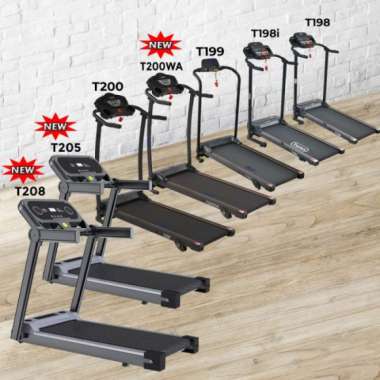 Twen T200 Treadmill Elektrik Motzed Treadmill Listrik Treadmil. T200