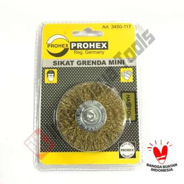 PROHEX 3450-117 Mata Bor Sikat Kawat 63 mm HASSTON Mini