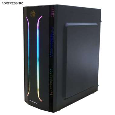 Imperion Casing Pc Fortress 305 Free 1 Fan Case Pc - Casing Komputer