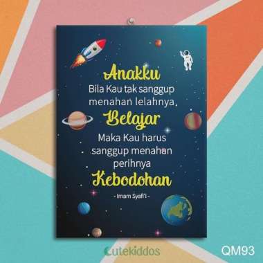 Hiasan Dinding Poster Kayu Edukasi Anak Wall Decor Pajangan Dinding