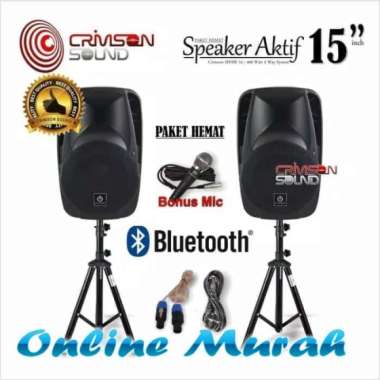 Speaker Aktif 15 Inch Crimson Show