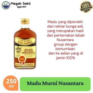 Madu Murni Nusantara Asli 100% 250 mL