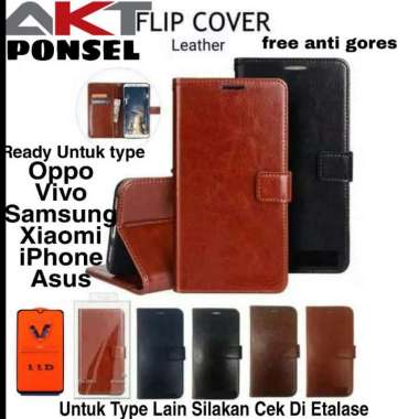 Flip Cover Vivo Y12/Y15 Wallet Leather Case Magnet Dompet Casing