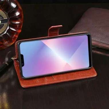 Flip Cover Oppo A5s Case Wallet Leather Dompet Casing