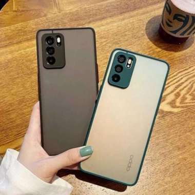 SOFT CASE MATTE OPPO RENO 6 / RENO 6 5G COLORED FROSTED ORIGINAL RENO 6
