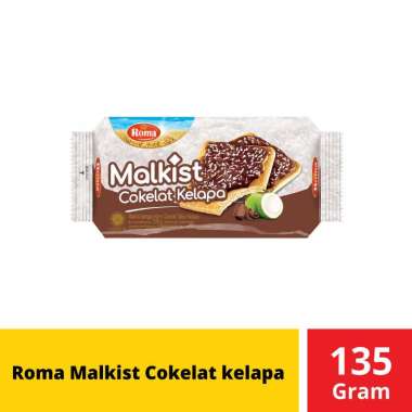 Promo Harga Roma Malkist Cokelat Kelapa 95 gr - Blibli