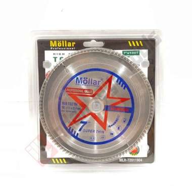 MOLLAR Circular Saw Blade 7 x 100T Mata Potong ALUMUNIUM - Gergaji