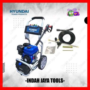 HYUNDAI HDPW 186GE Mesin Jet Cleaner Bensin Cuci Mobil Motor Steam AC