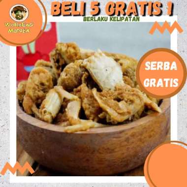 PAKET 6 BUNGKUS 5 GRATIS 1 Cemilan Kepiting Baby Crab Crispy Snack Seafood Jajanan Sehat Makanan Ber