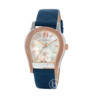 AIGNER (ETIENNE AIGNER) Bergamo MA137204 Mother of Pearl Dial Swiss Made Jam Tangan Wanita Rose Gold