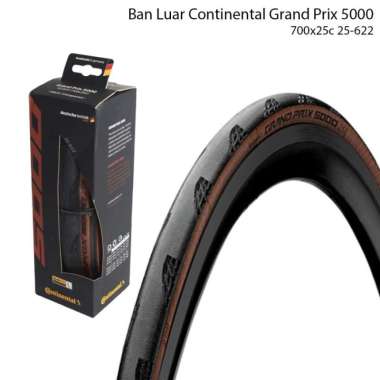 Continental Ban Luar Sepeda Continental GP5000 Skinwall 700 x 25 Roadbike