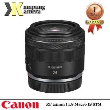 Canon RF 24mm f/1.8 Macro IS STM Lens - Garansi Resmi