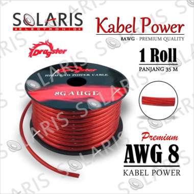 KABEL POWER AWG 8 AUDIO Dragster 1 ROLL