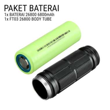 ASTROLUX 26800 EXTENSION BODY TUBE FT03 FT03S MT35 MT70 MT90 MINI PAKET BATERAI