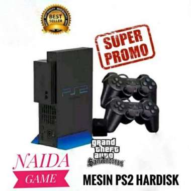 MESIN PS2 FAT HARDISK / PS2 TEBAL SERI 3/5 MATRIX + HDD MESIN AJA