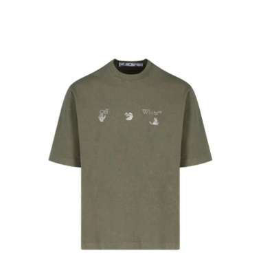 OFF-WHITE Big OW Logo Vintage T-Shirt XXS