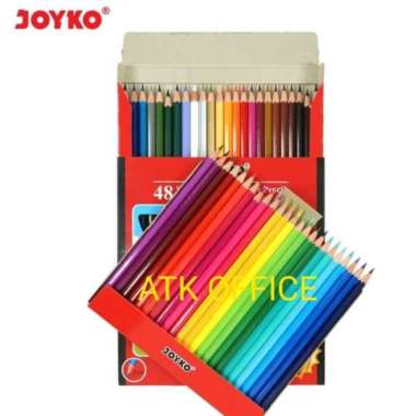Pensil Warna 48 Warna Joyko / Color Pencil Multicolor
