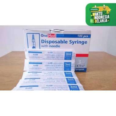 suntikan spet 3ml 3cc Disposable Syringe