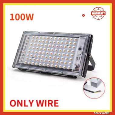 Lampu Tanaman Hidroponik Grow Light Sorot 100W POLOS