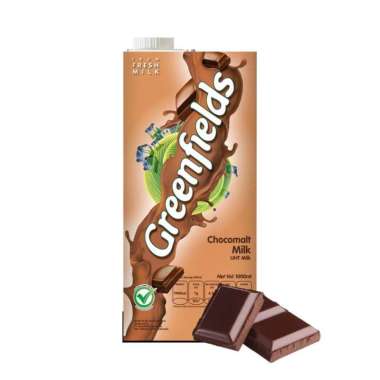 Greenfields Susu UHT 1 Liter Choco Malt