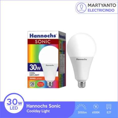 Hannochs Sonic Lampu LED 30 Watt Warna Putih
