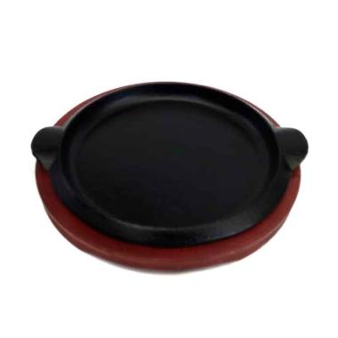 Sunrise Steak Bulat Hot Plate [18 cm] BLACK