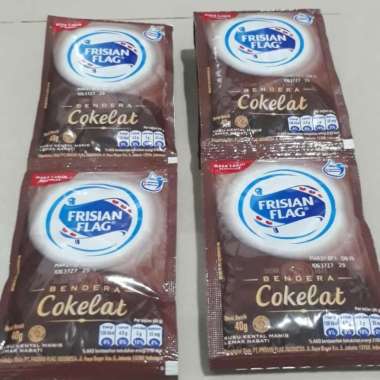 Susu Bendera Coklat 6 Sachet / Frisian Flag Kental Manis Sachet Grosir