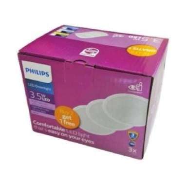 PHILIPS Downlight LED Meson 3.5W, 5W, 9W, 13W, 2 Gratis 1 3.5W