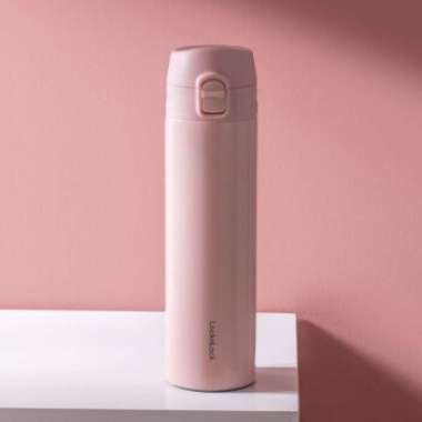 Lock n Lock Exclusive Mousse One Touch Tumbler 400ml Pink