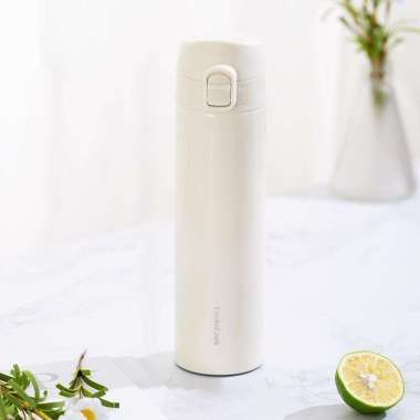 Lock n Lock Exclusive Mousse One Touch Tumbler 400ml White
