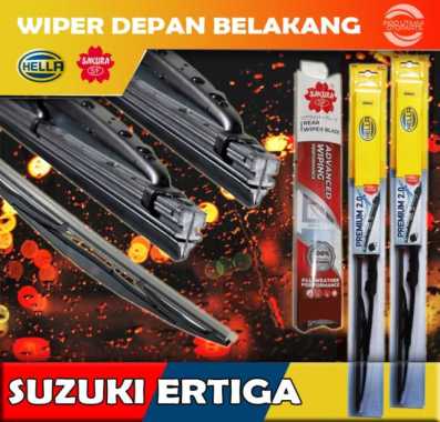 Wiper Depan Belakang Ertiga HELLA SAKURA