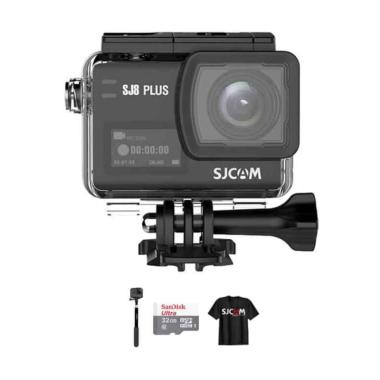SJCAM SJ8 Pro Action Camera 4K 60fps, 12MP, Waterproof 30m, Black