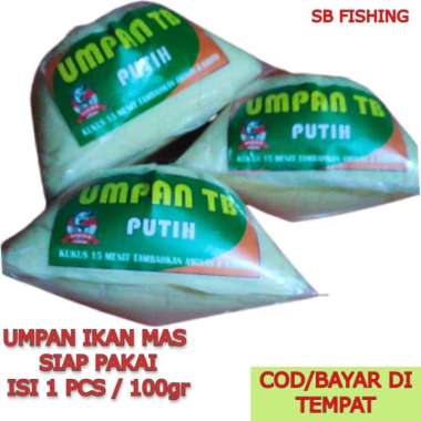 Umpan TB putih - Umpan ikan mas Sobirin fishing